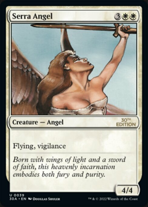 Serra Angel Card Front