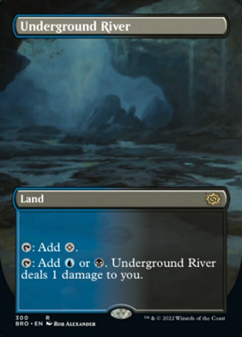 Underground River Card Front