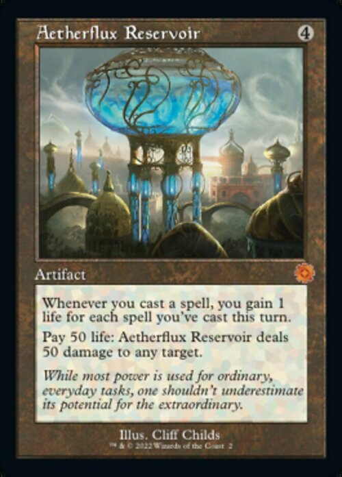 Aetherflux Reservoir Card Front