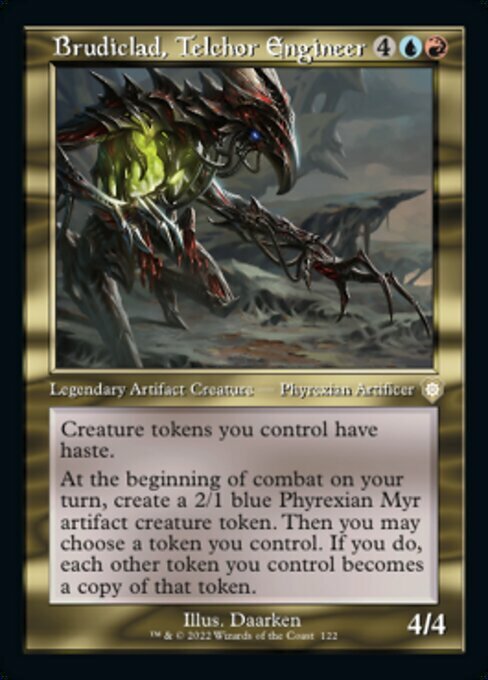 Brudiclad, Telchor Engineer Card Front