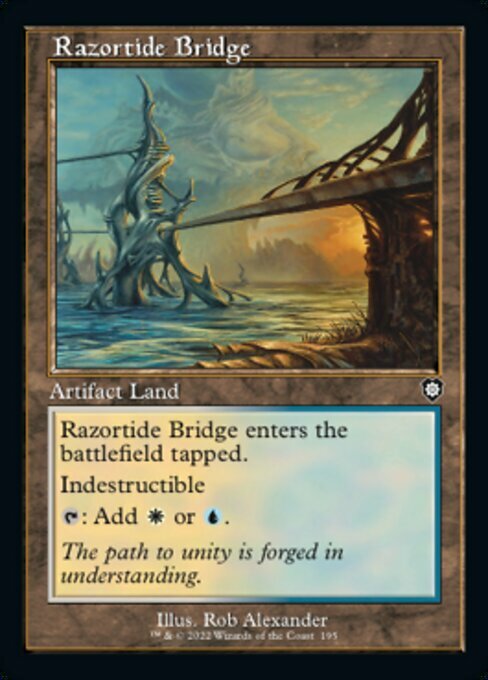 Razortide Bridge Card Front