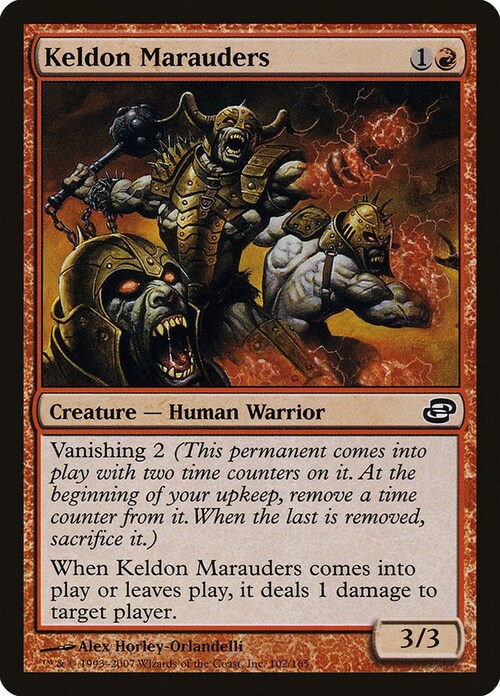 Keldon Marauders Card Front