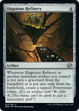 Slagstone Refinery Card Front