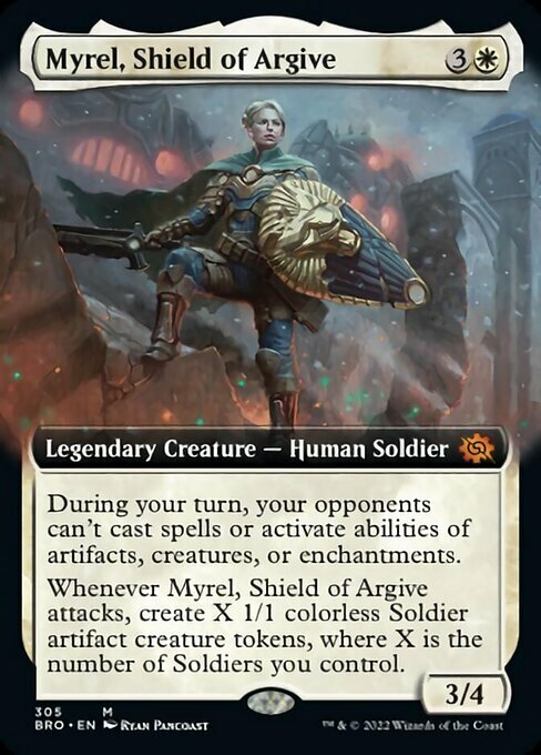 Myrel, Shield of Argive Card Front