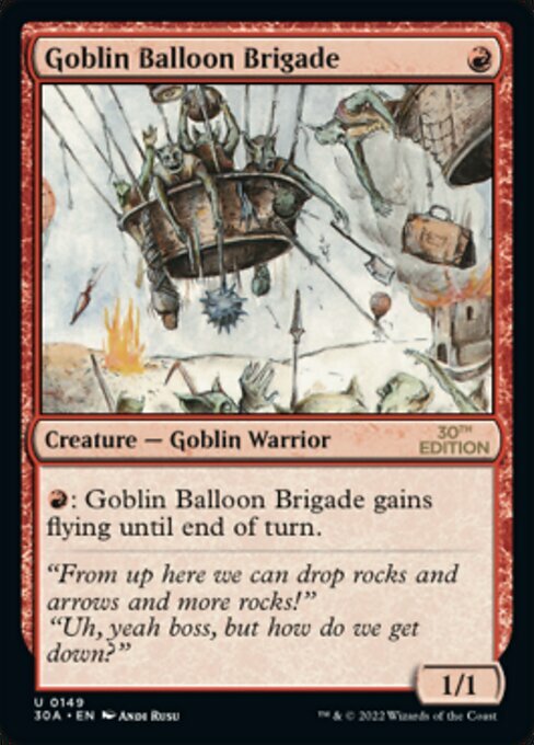 Goblin Balloon Brigade Card Front