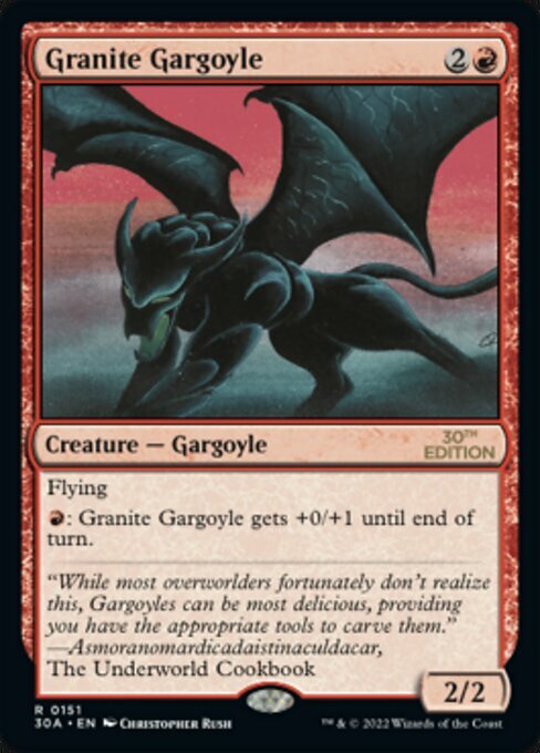 Granite Gargoyle Card Front