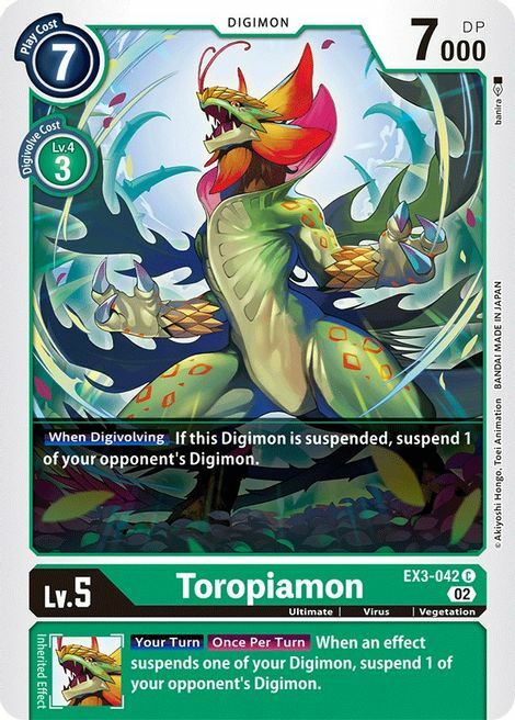 Toropiamon Card Front