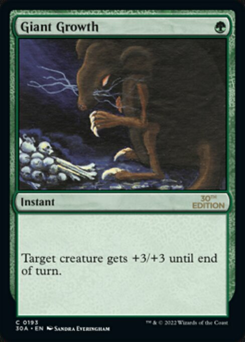 Giant Growth Card Front