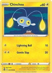 Chinchou [Lightning Ball | Gentle Slap]