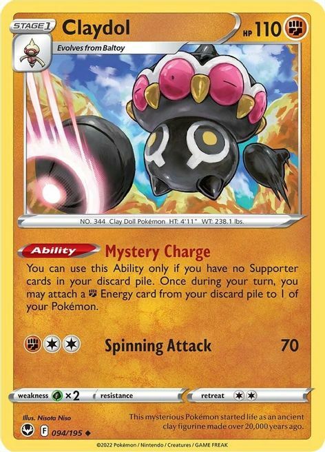 Claydol Card Front