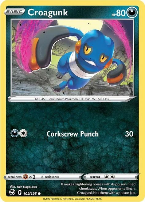 Croagunk Card Front