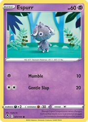 Espurr [Mumble | Gentle Slap]