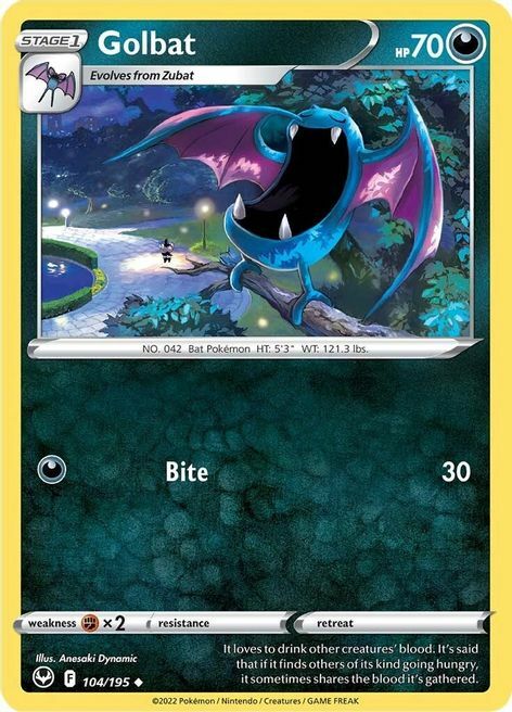 Golbat Card Front