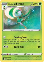 Lilligant di Hisui [Swelling Scent | Spiral Kick]