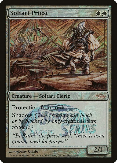 Soltari Priest Card Front