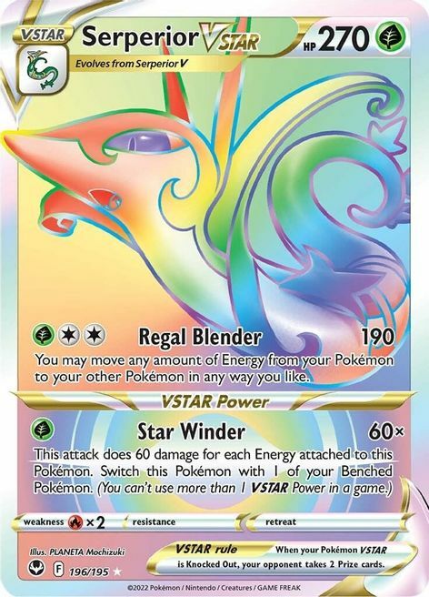 Serperior VSTAR Card Front