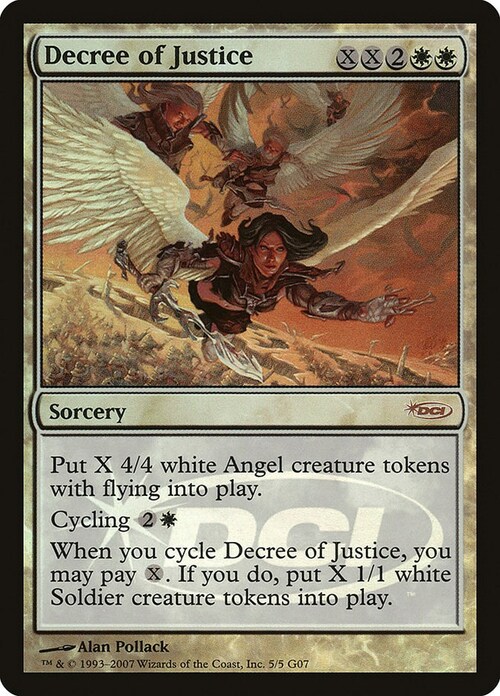 Decree of Justice Card Front