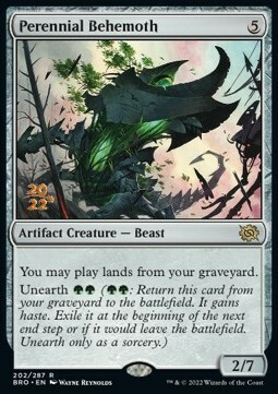 Perennial Behemoth Card Front