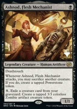 Ashnod, Flesh Mechanist Card Front