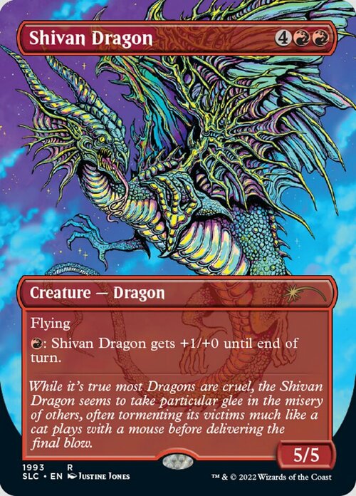 Shivan Dragon Card Front