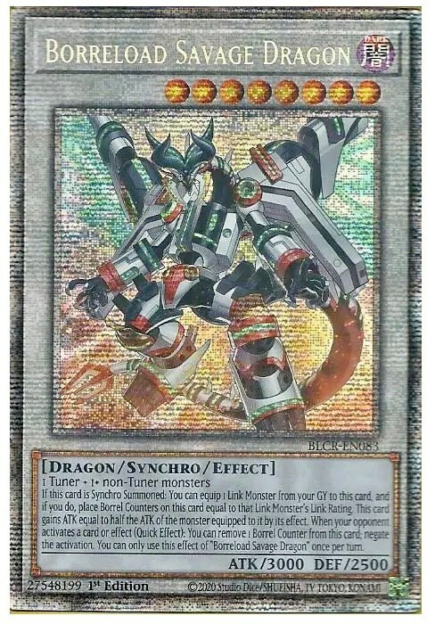 Borreload Savage Dragon Card Front