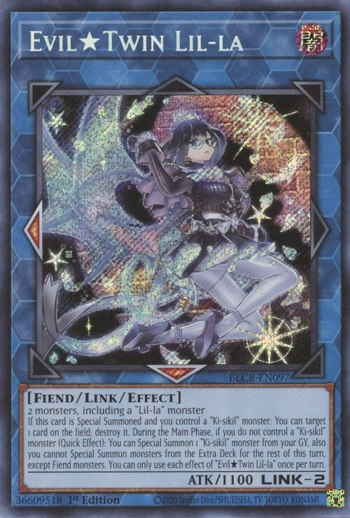 EvilTwin Lil-la Card Front