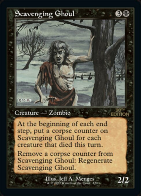 Scavenging Ghoul Card Front