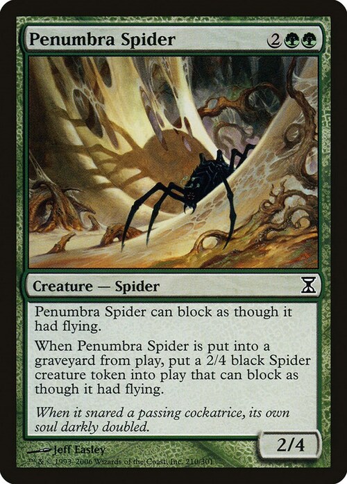 Penumbra Spider Card Front