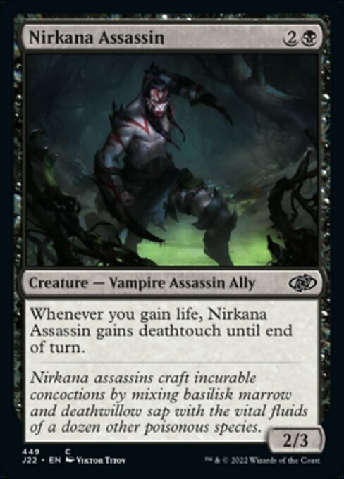 Nirkana Assassin Card Front