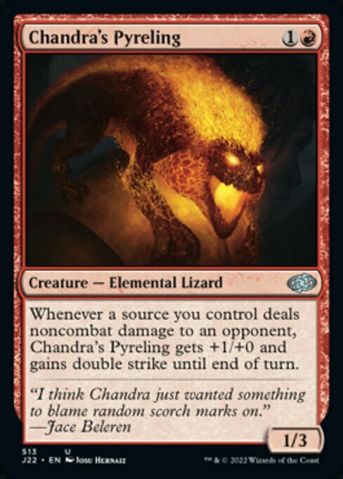 Chandra's Pyreling Card Front