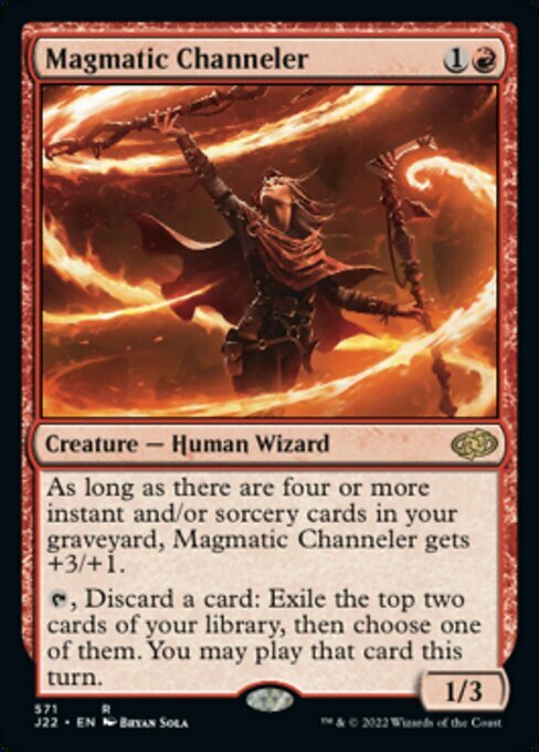 Magmatic Channeler Card Front