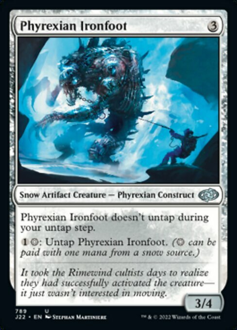 Phyrexian Ironfoot Card Front