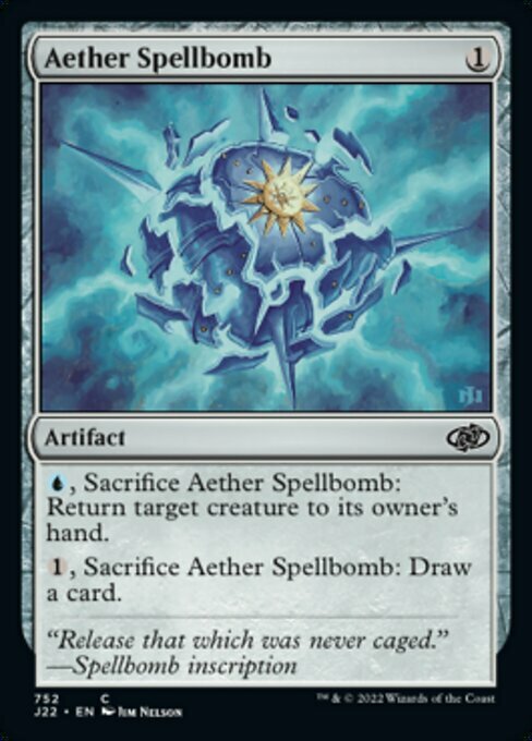 Aether Spellbomb Card Front