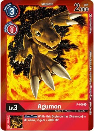 Agumon Card Front