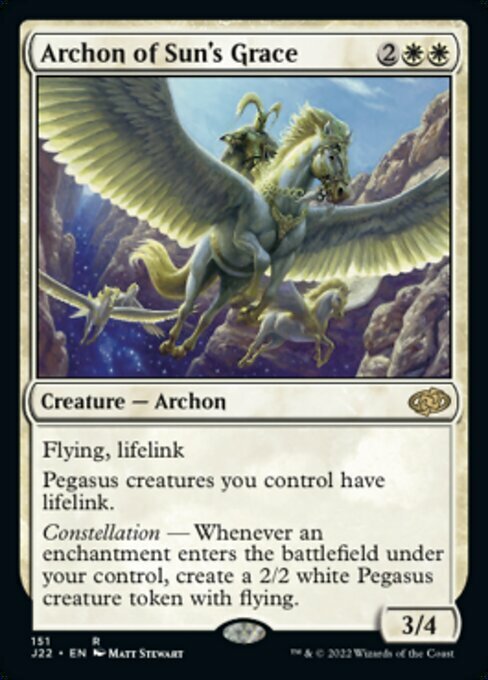 Archon of Sun's Grace Card Front