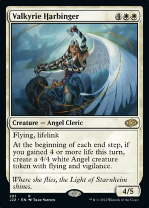 Valkyrie Harbinger Card Front