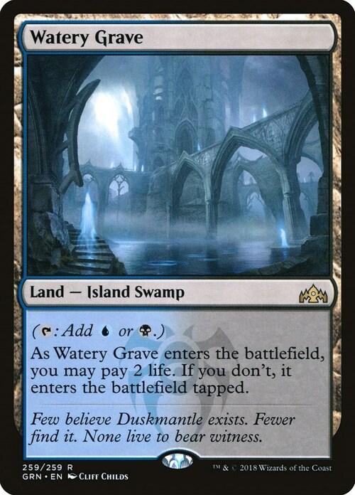 Watery Grave Card Front