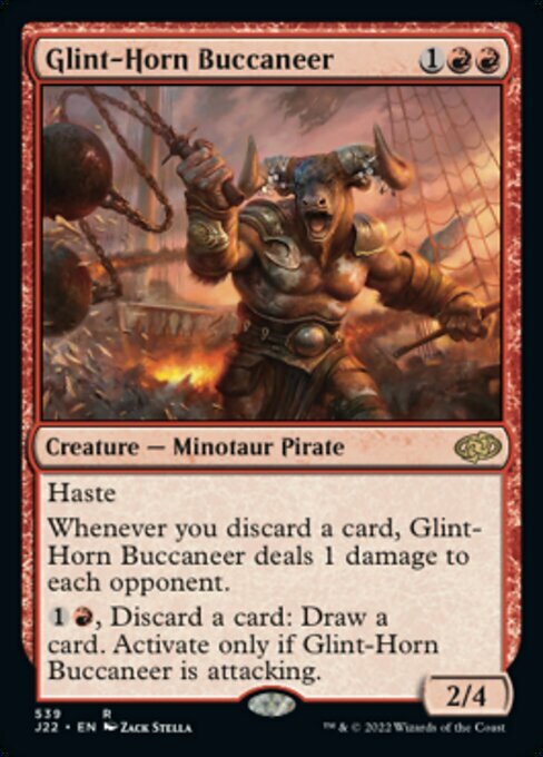 Glint-Horn Buccaneer Card Front