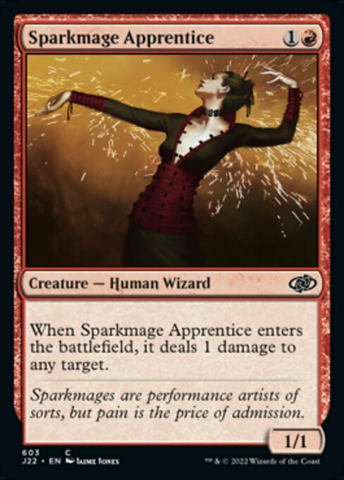 Sparkmage Apprentice Card Front