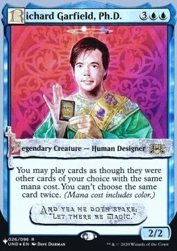 Richard Garfield, Ph.D. Card Front