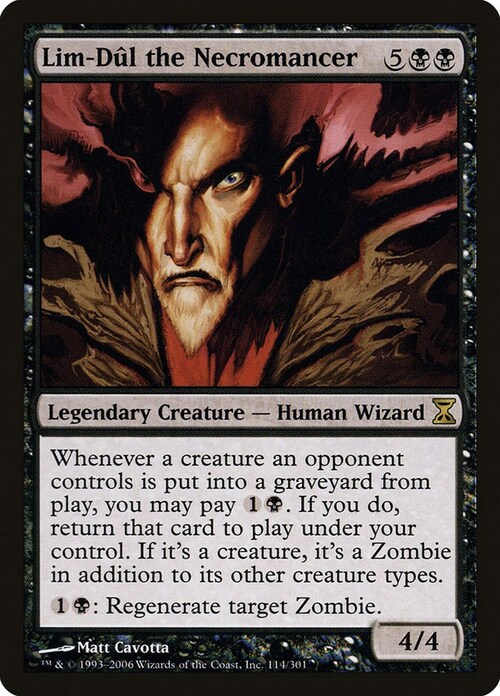 Lim-Dûl the Necromancer Card Front