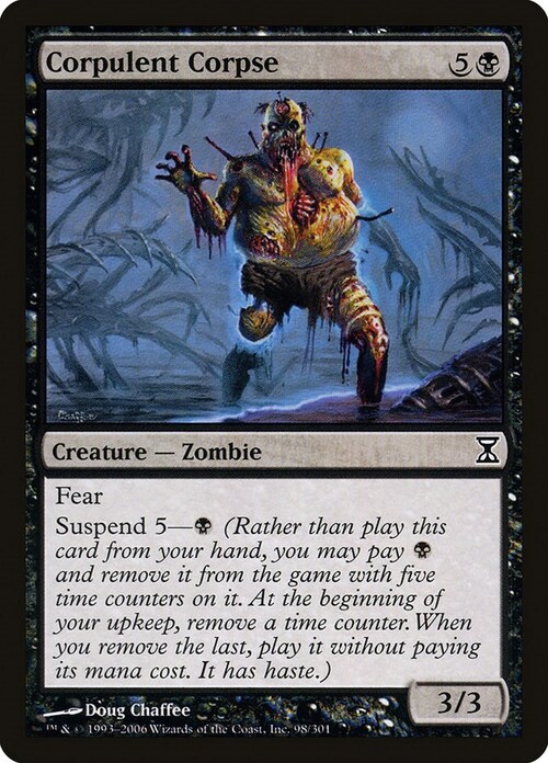 Corpulent Corpse Card Front