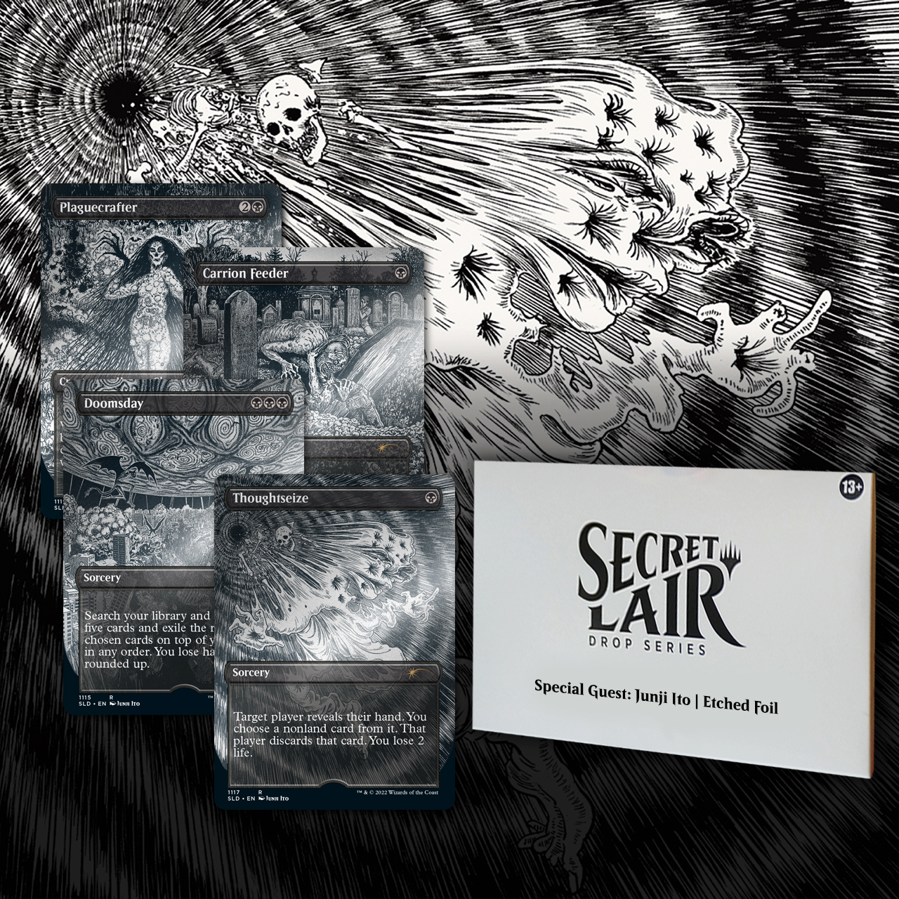 Secret Lair Drop Series: October Superdrop 2022: Special Guest: Junji Ito