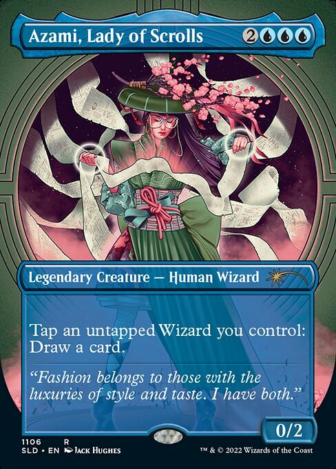 Azami, Lady of Scrolls Card Front