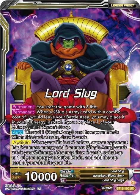 Lord Slug // Lord Slug, in His Prime Card Front