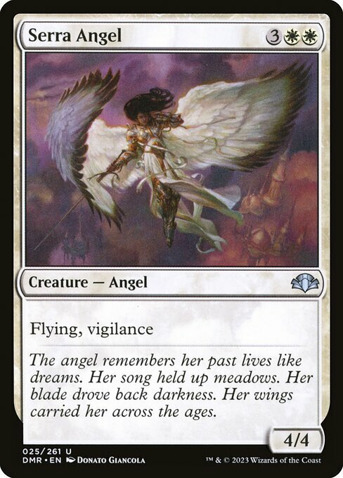 Serra Angel Card Front