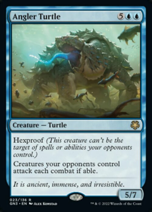 Angler Turtle Card Front