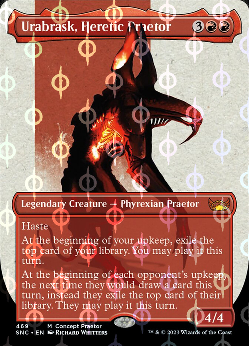 Urabrask, Heretic Praetor Card Front