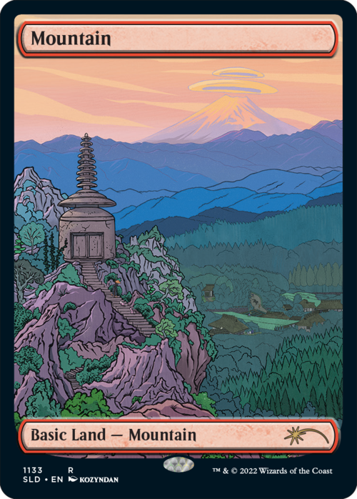 Mountain Card Front