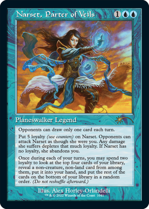 Narset, Parter of Veils Card Front